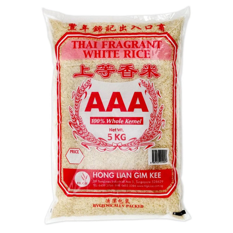 HLGK Thai Aaa Fragrant White Rice