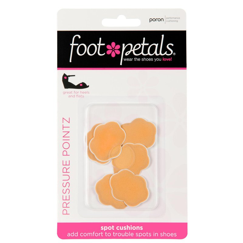Foot Petals Spot Dot Cushions 6 pcs - Khaki 6 S