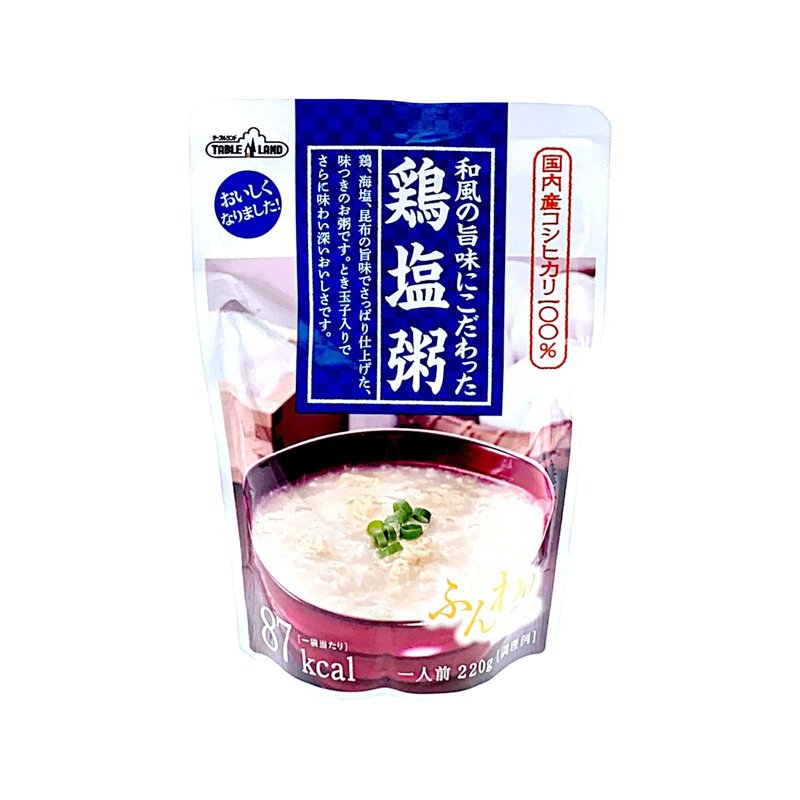 Table Land Instant Chicken Broth Flavour Porridge