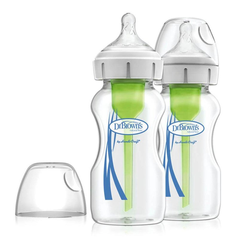 Dr. Brown's Options+ Wide Neck Feeding Bottle (2 pack)