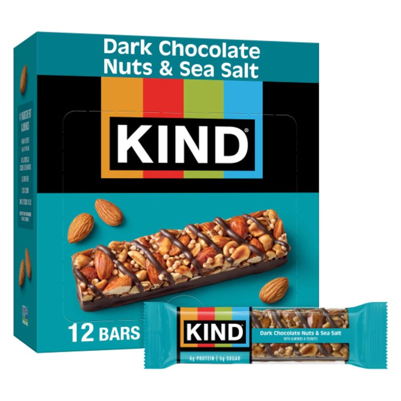 Kind Dark Chocolate, Nuts & Sea Salt Bars
