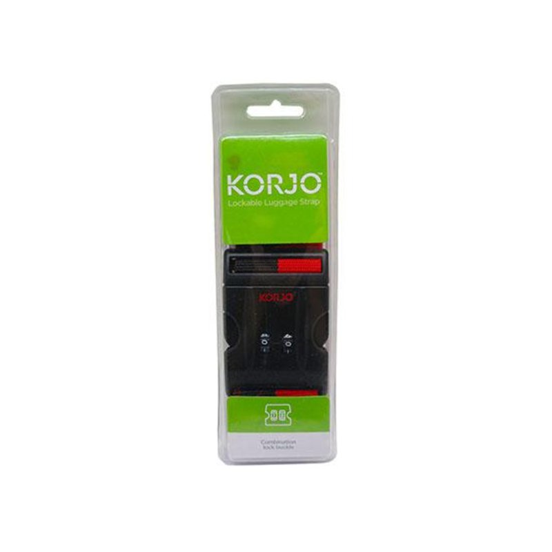 KORJO Lockable Luggage Strap 1 PC