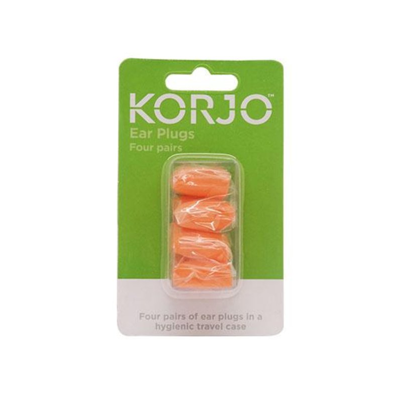 KORJO Ear Plugs (4 pairs) 1 PC
