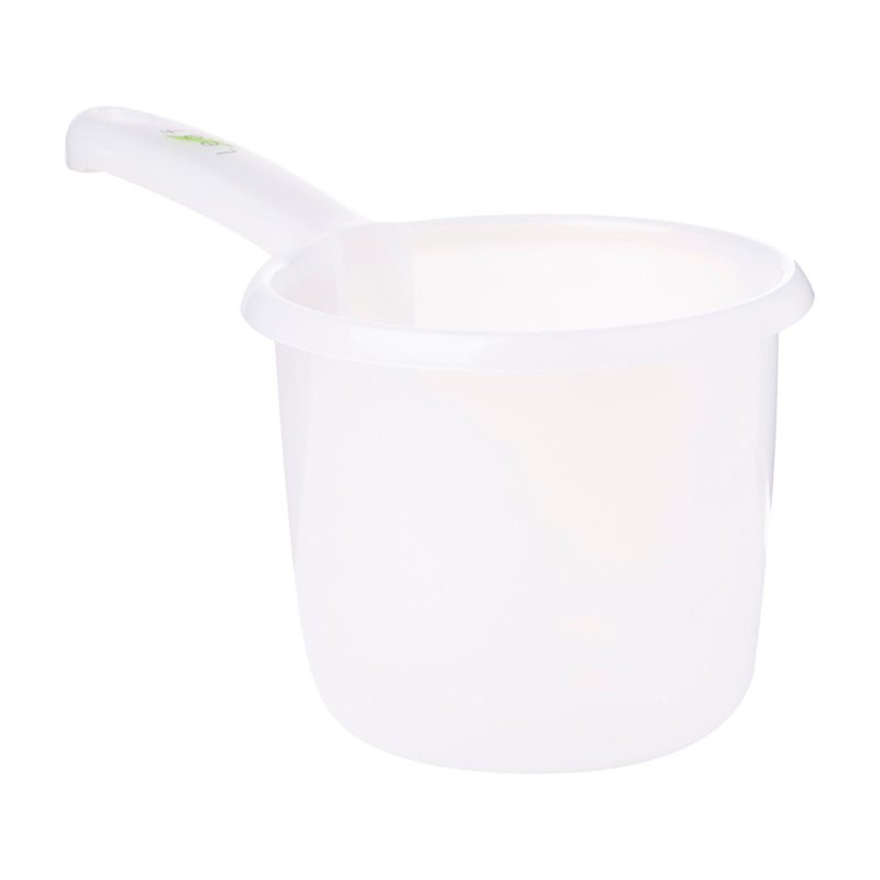 Inomata Plastic Container With Handle (Natural White)