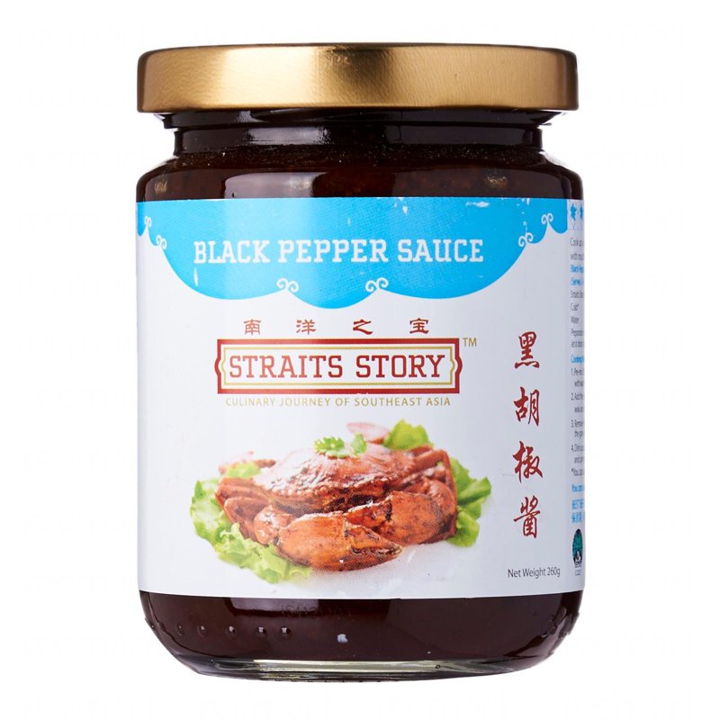 Tungsan Straits Story Black Pepper Sauce 260 G