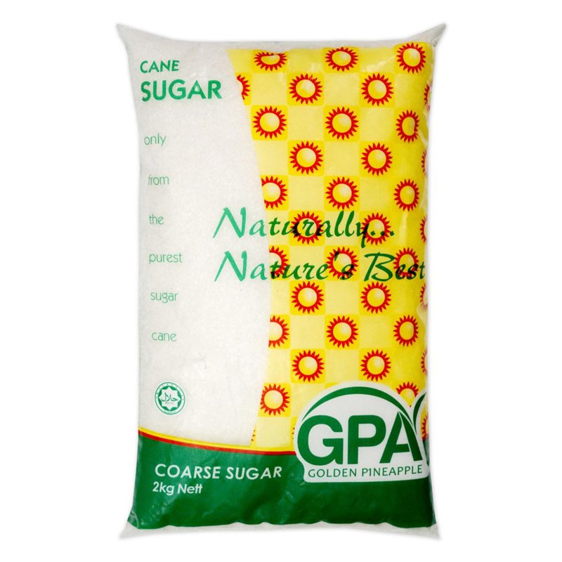 GPA Sugar - 100% Natural Coarse Cane Sugar