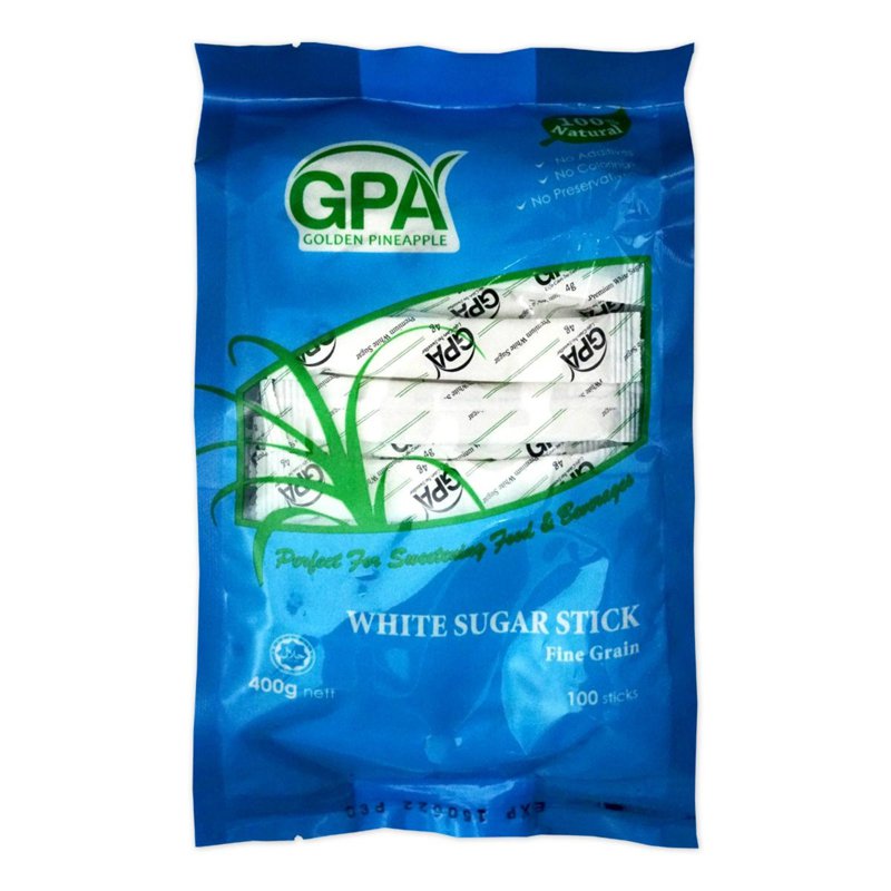 GPA Sugar - 100% Natural White Sugar Sticks ( x )