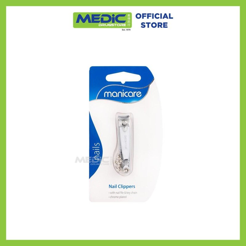 Manicare Nail Clippers w Key Chain - By Medic Drugstore 1 S