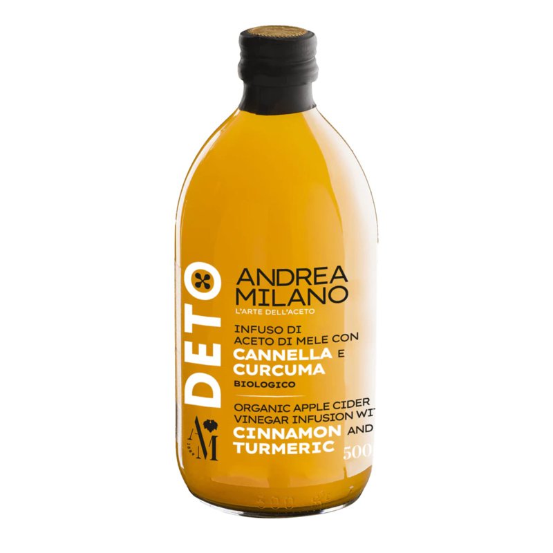 Detox (Milano) Organic Acv With Mother - Cinnamon & Turmeric