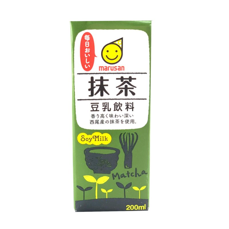 Marusan Soybean Milk with Matcha