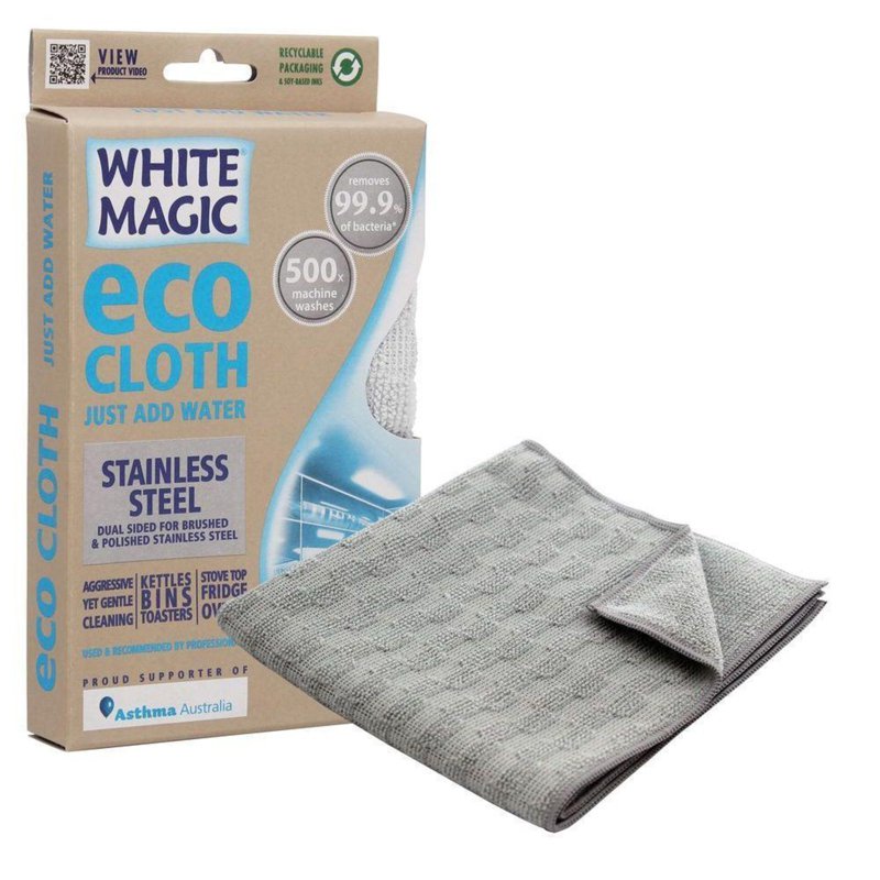 White Magic Eco Cloth Stainless Steel 1 S