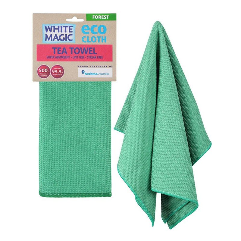 White Magic Tea Towel Single Forest