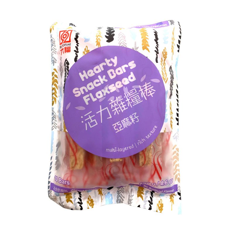 Six Fortune Healthy Snack Bar(Flax Seed)