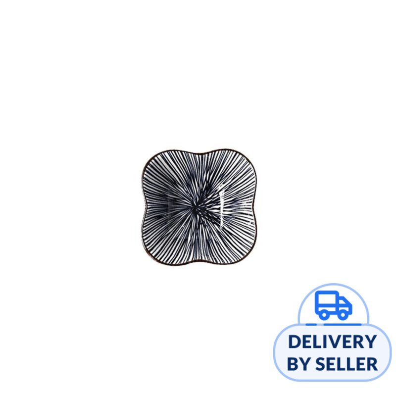 Table Matters Blue Illusion - Flower Shaped Saucer 1 S