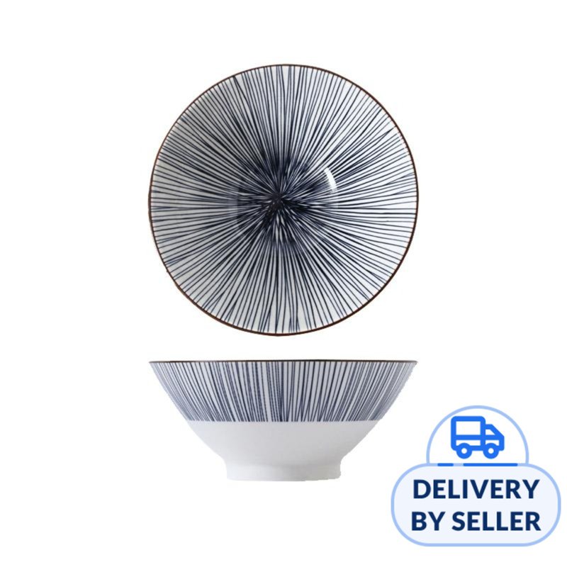 Table Matters Blue Illusion - 7 Inch Ramen Bowl 1 S