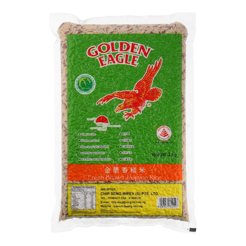 GOLDEN EAGLE Fresh Brown Jasmine Rice