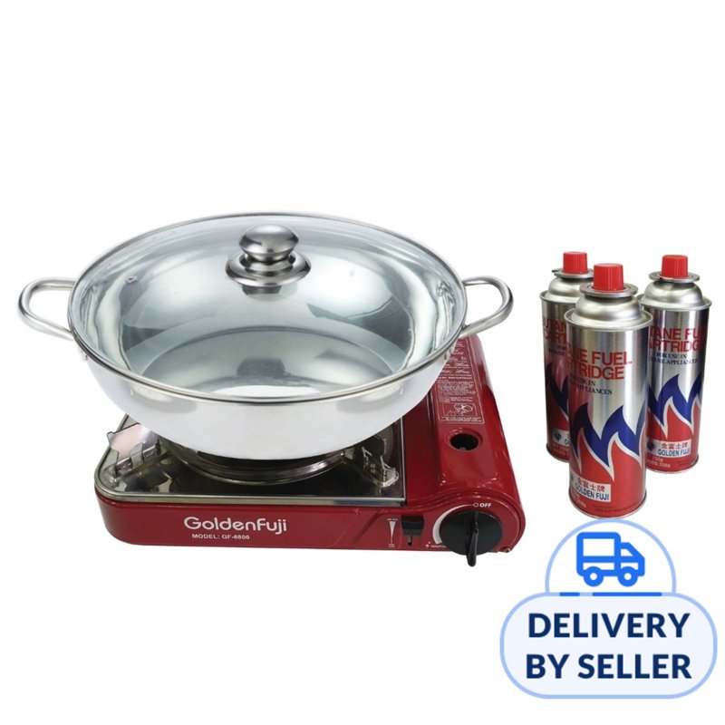 Golden Fuji GF8800/AZ882/3xGAS Portable Steamboat set 5 L