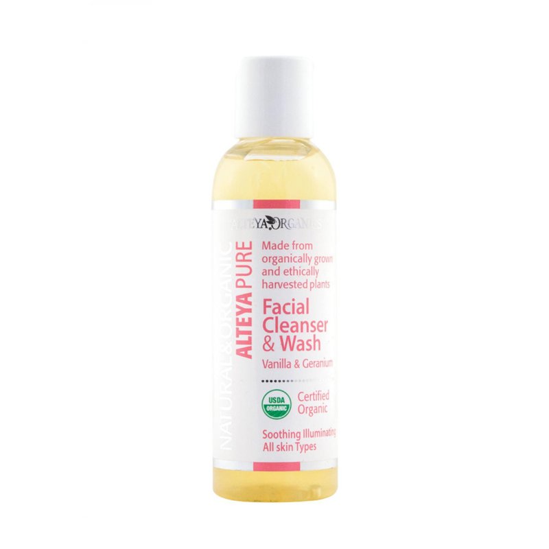 Alteya Organics Organic Vanilla & Geranium Face Wash