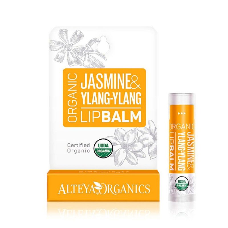 Alteya Organics Organic Jasmine & Ylang-Ylang Lip Balm