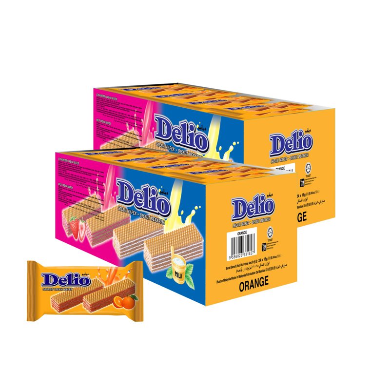 Oriental Delio Wafer - Orange Cream