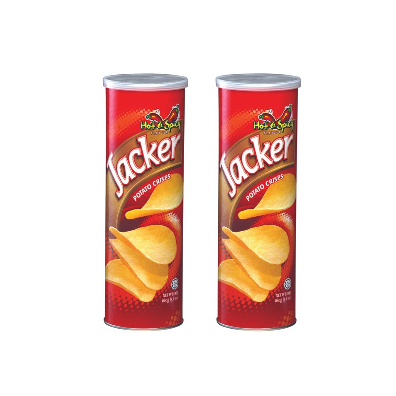 Oriental Jacker Potato Crisps - Hot & Spicy Flavour