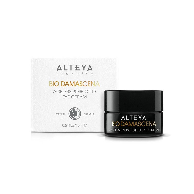 Alteya Organics Rose Otto Ageless Rose Eye Cream Bio Damascen