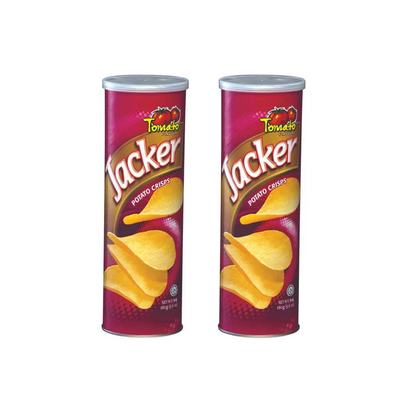 Oriental Jacker Potato Crisps - Tomato Flavour