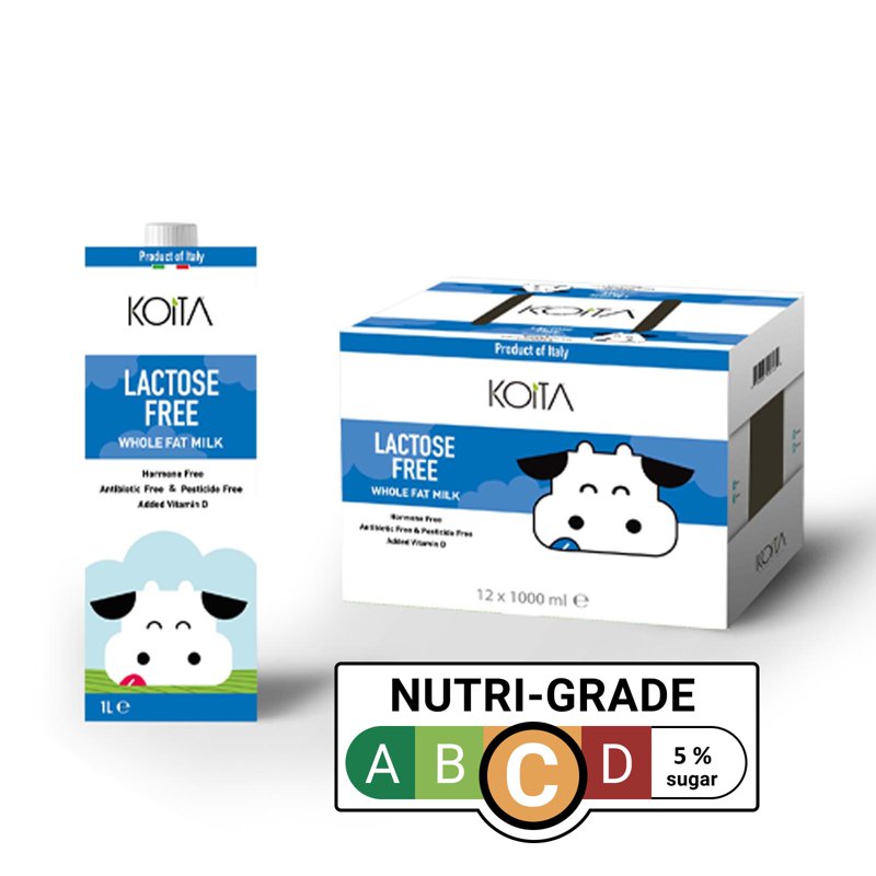 KOITA Lactose Free Whole Fat Milk