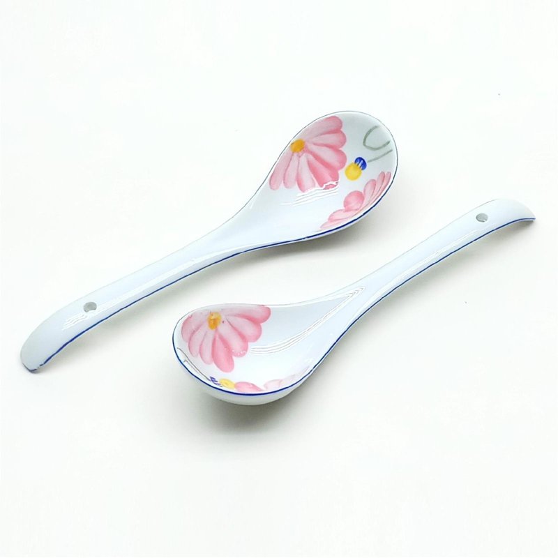 Ciya Hand Paint 9.6 Inch Porcelain Ladle 2 S