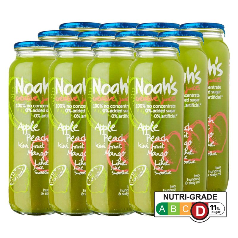 NOAH'S Apple Peach Kiwi Mango Lime Juice
