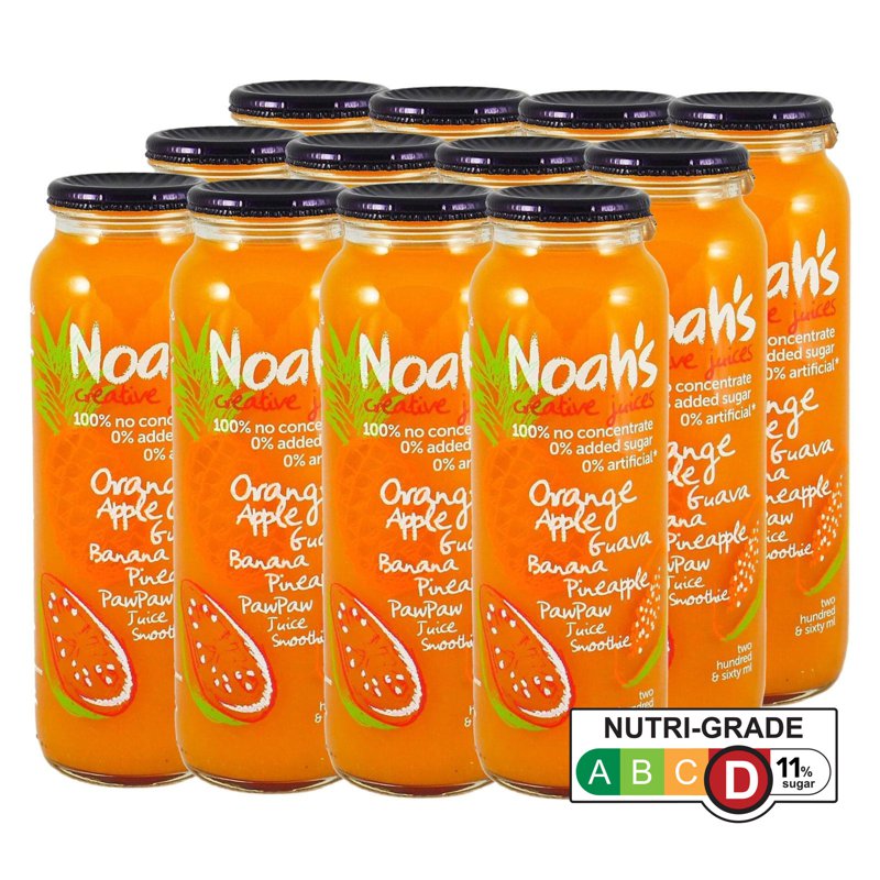 NOAH'S Orange Apple Guava Banana Pineapple PawPaw