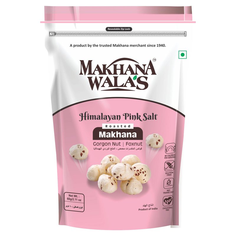 Makhanawalas Makhana Wala's Himalayan Pink Salt - Roasted Makhana