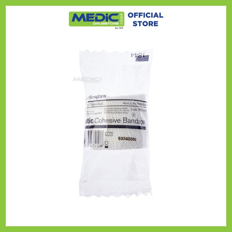 SMITH & NEPHEW Elastic Cohesive Bandage (4Cm x 4m Stretched 1 S