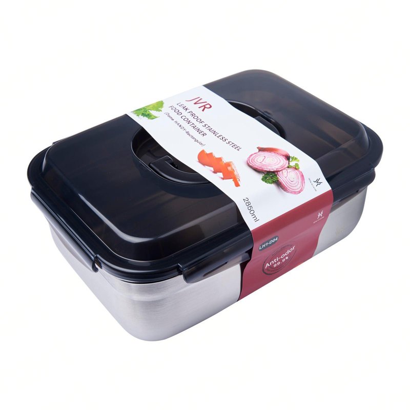 JVR Stainlesss Steel Food Container Dome Handy