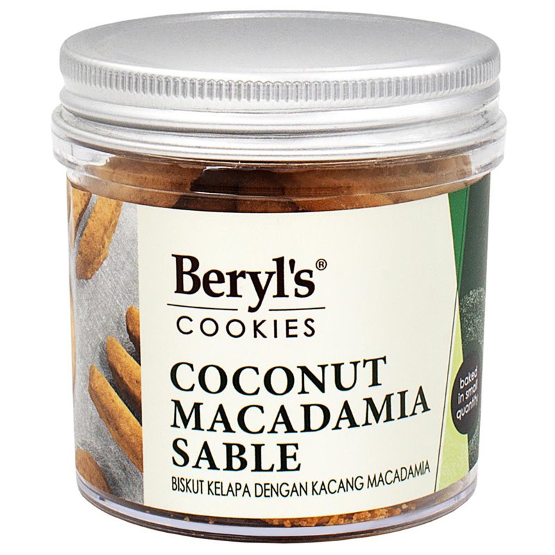 Beryl'S Coconut Sable with Macadamia Nuts