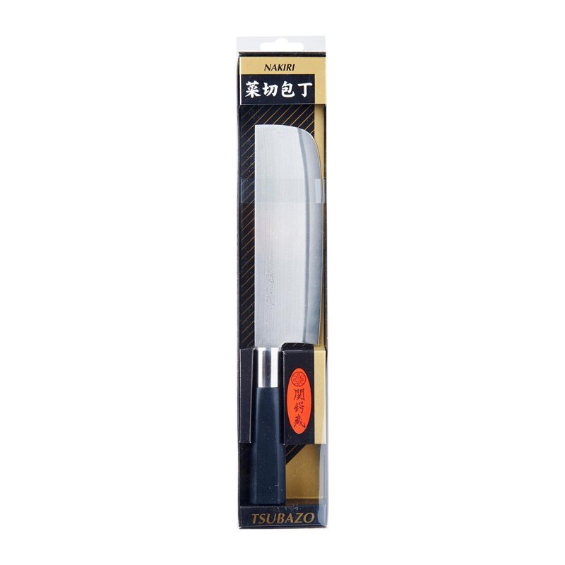 Tsubazo Stainless Steel Japanese Knife (Nakiri)