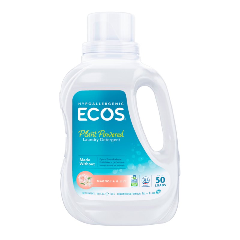 Ecos Hypoallergenic Laundry Detergent - Magnolia And Lily