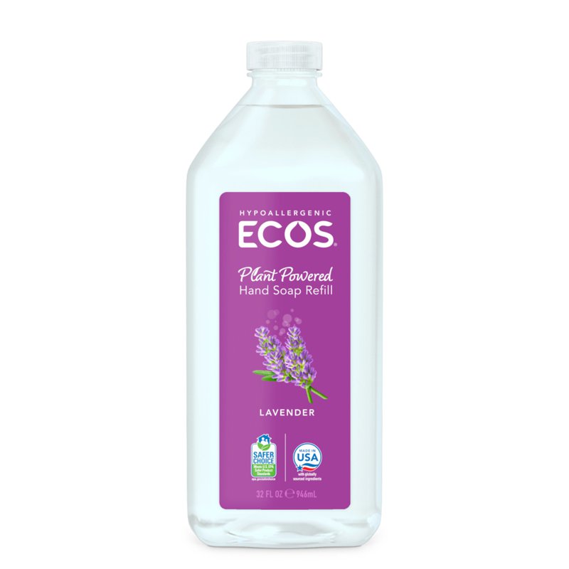 Ecos Hypoallergenic Hand Soap Refill Lavender