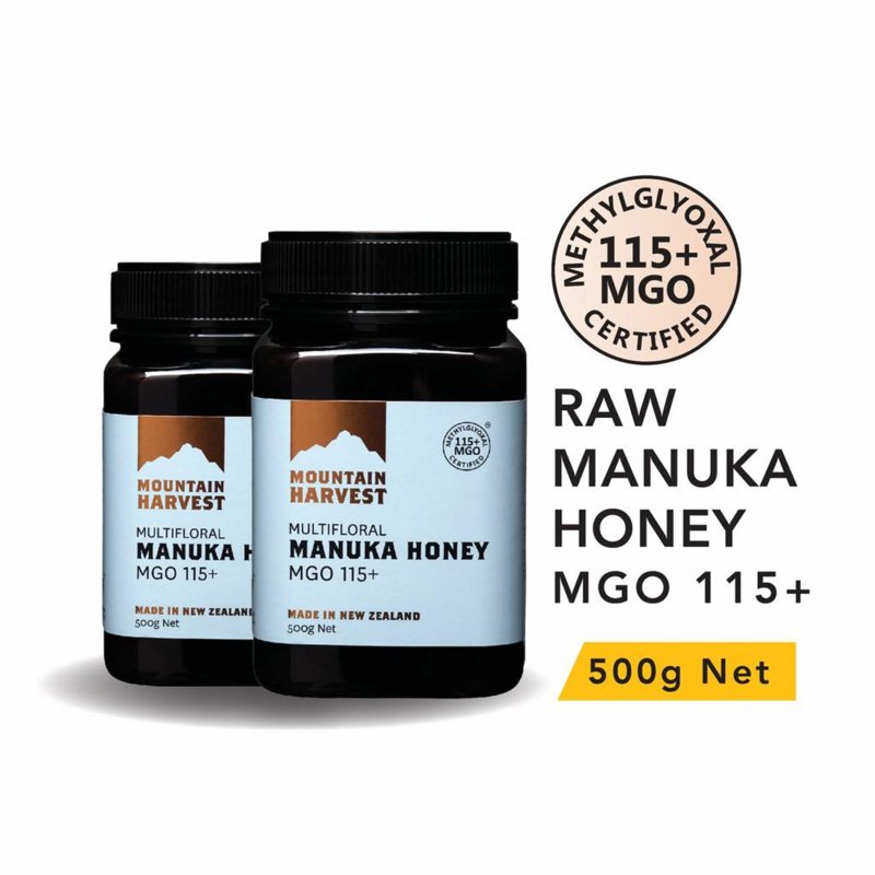 Mountain Harvest Manuka Honey Mgo 115+ (Bundle of 2)