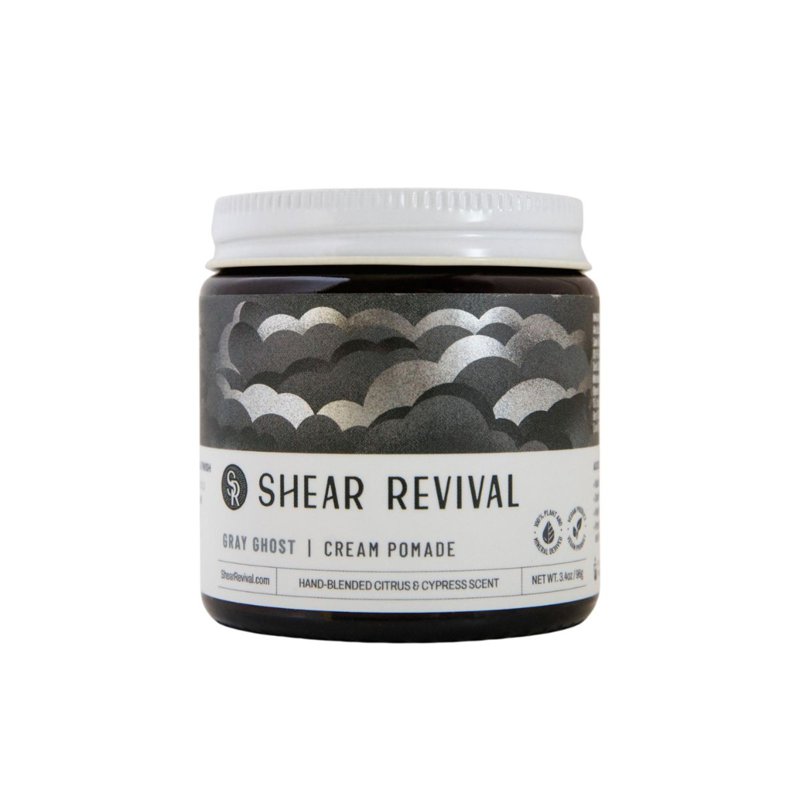 Shear Revival Gray Ghost Strong Hold Cream Pomade