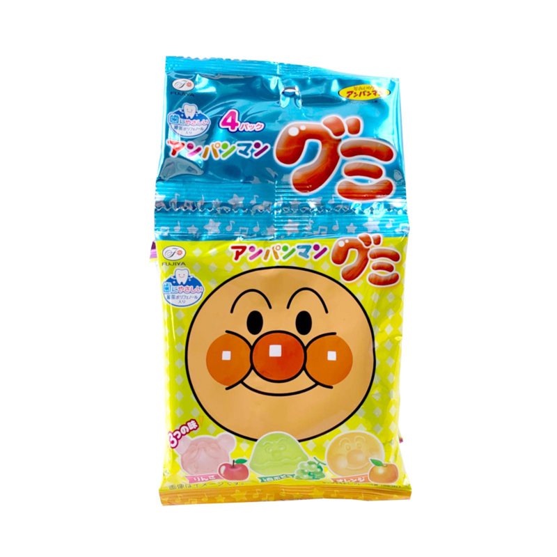 Fujiya Anpanman Gummy (4packs)