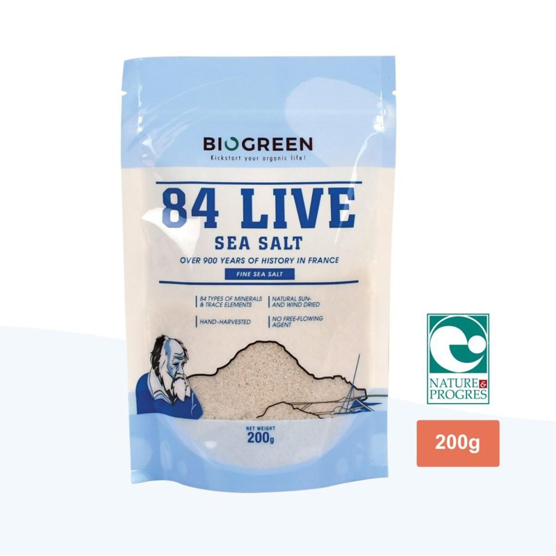 BIOGREEN 84 Live Ses Salt - Fine pouch mineral