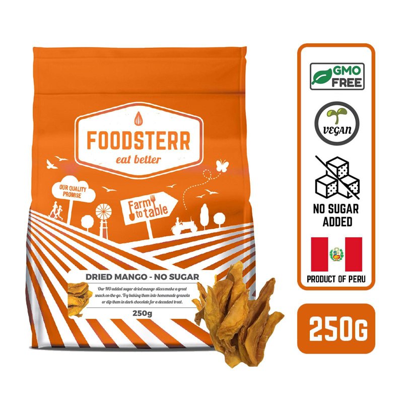 Foodsterr Dried Mango No Sugar