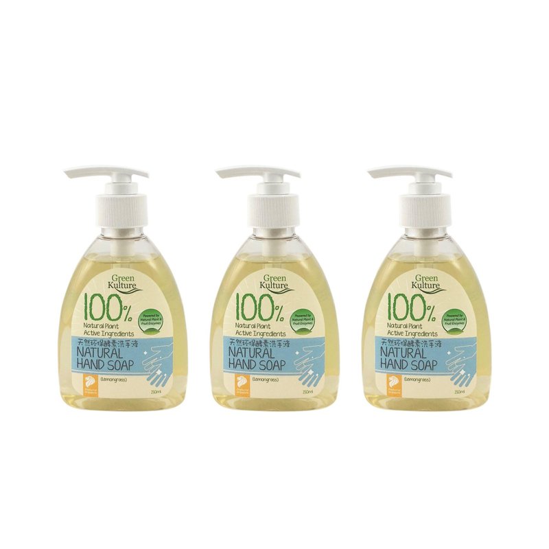 Green Kulture Natural Hand Soap Triple Pack