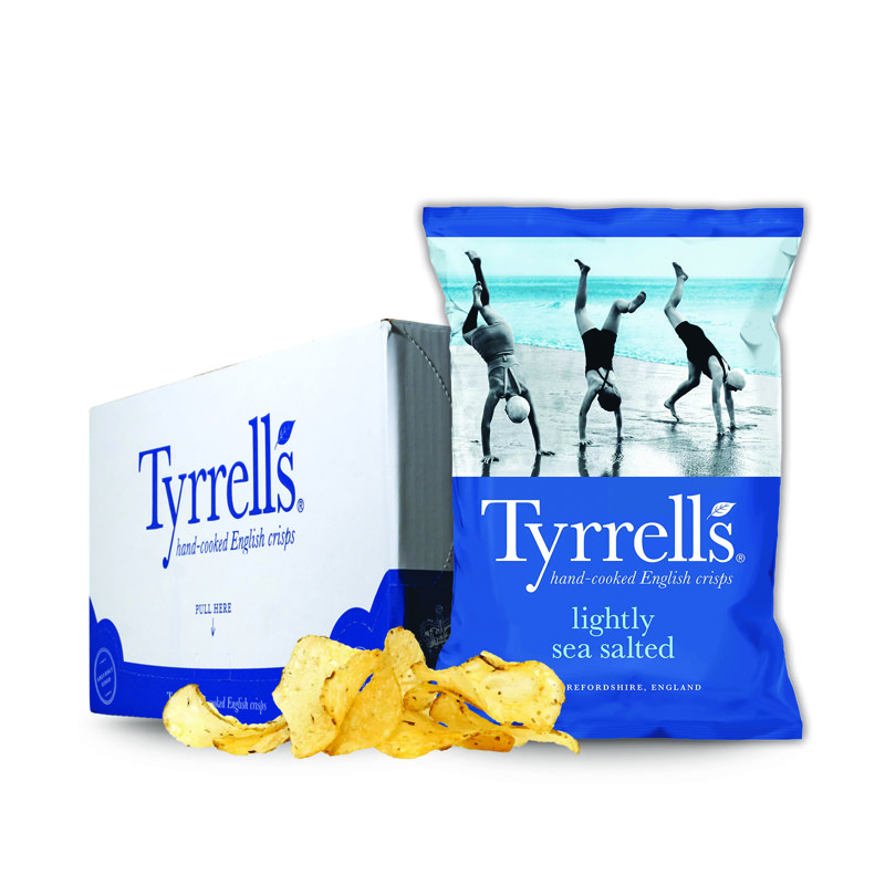 Tyrrells Lightly Sea Salted Potato Chips