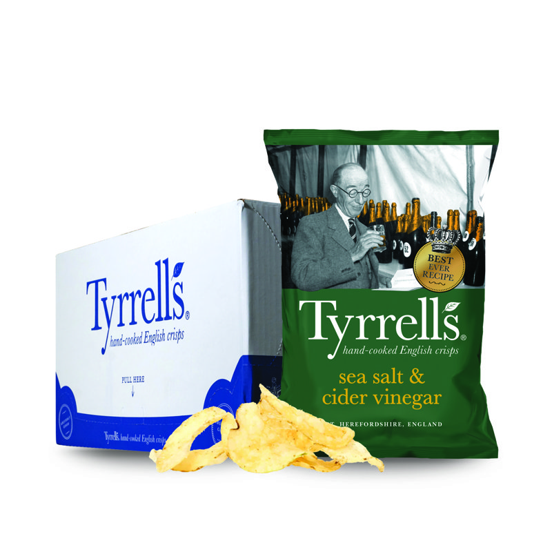 Tyrrells Sea Salt & Cider Vinegar Potato Chips