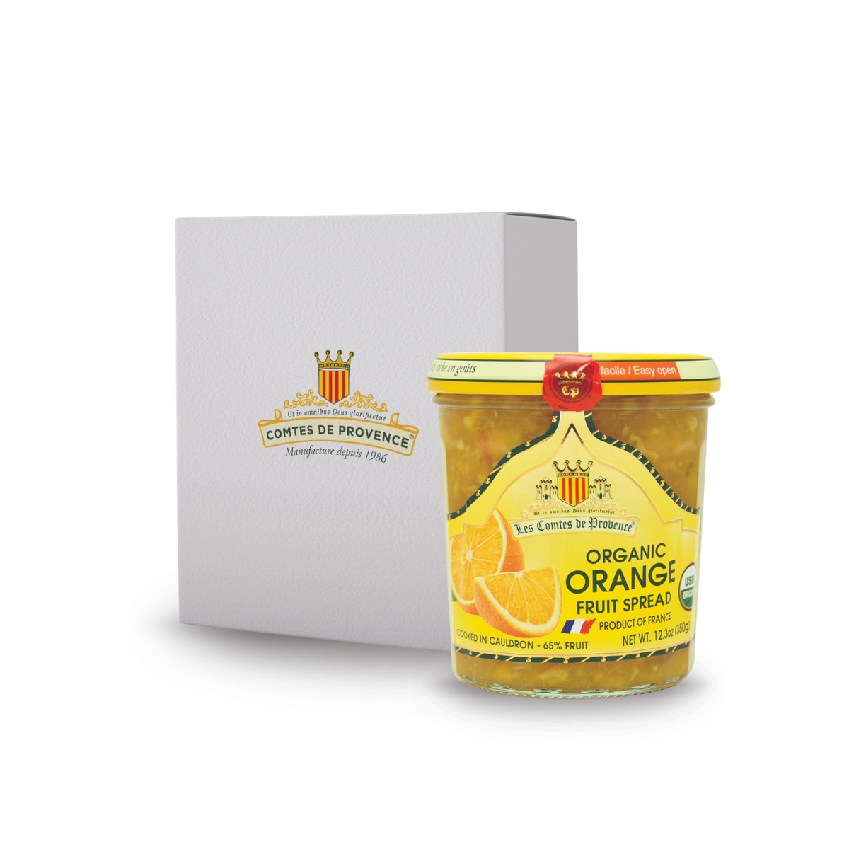 LES COMTES Organic Jam Orange Fruit Spread