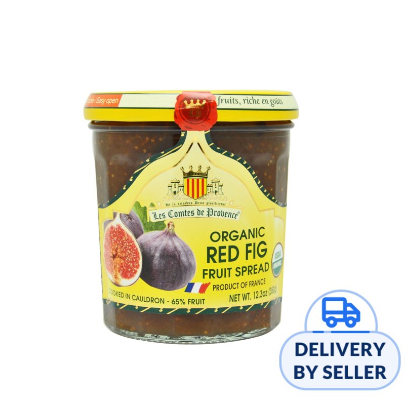 LES COMTES Organic Red Fig Fruit Spread
