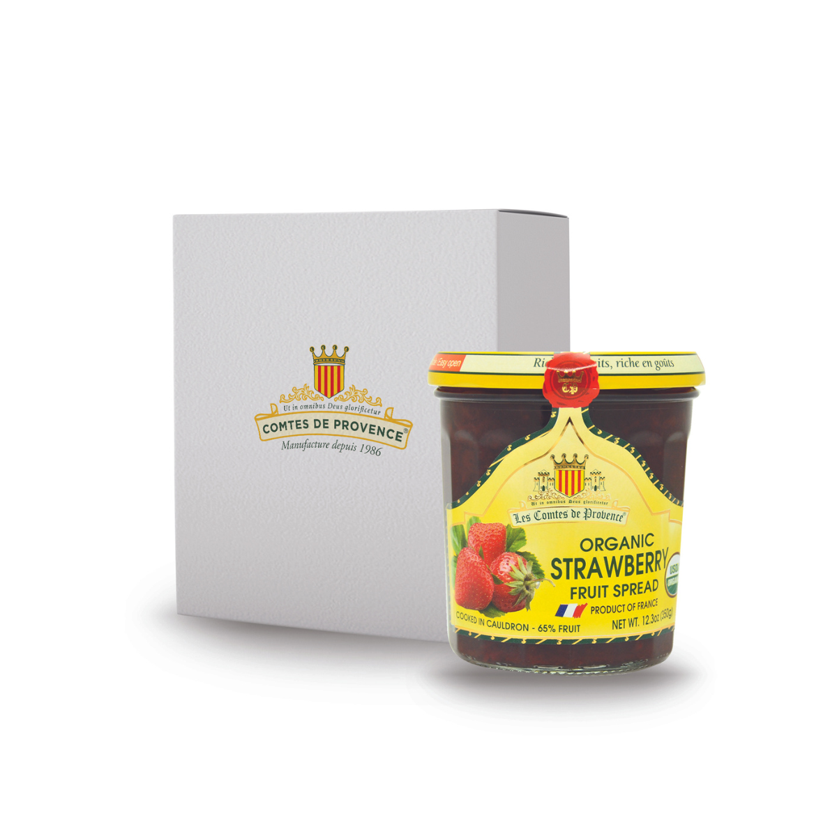 LES COMTES Organic Strawberry Fruit Spread