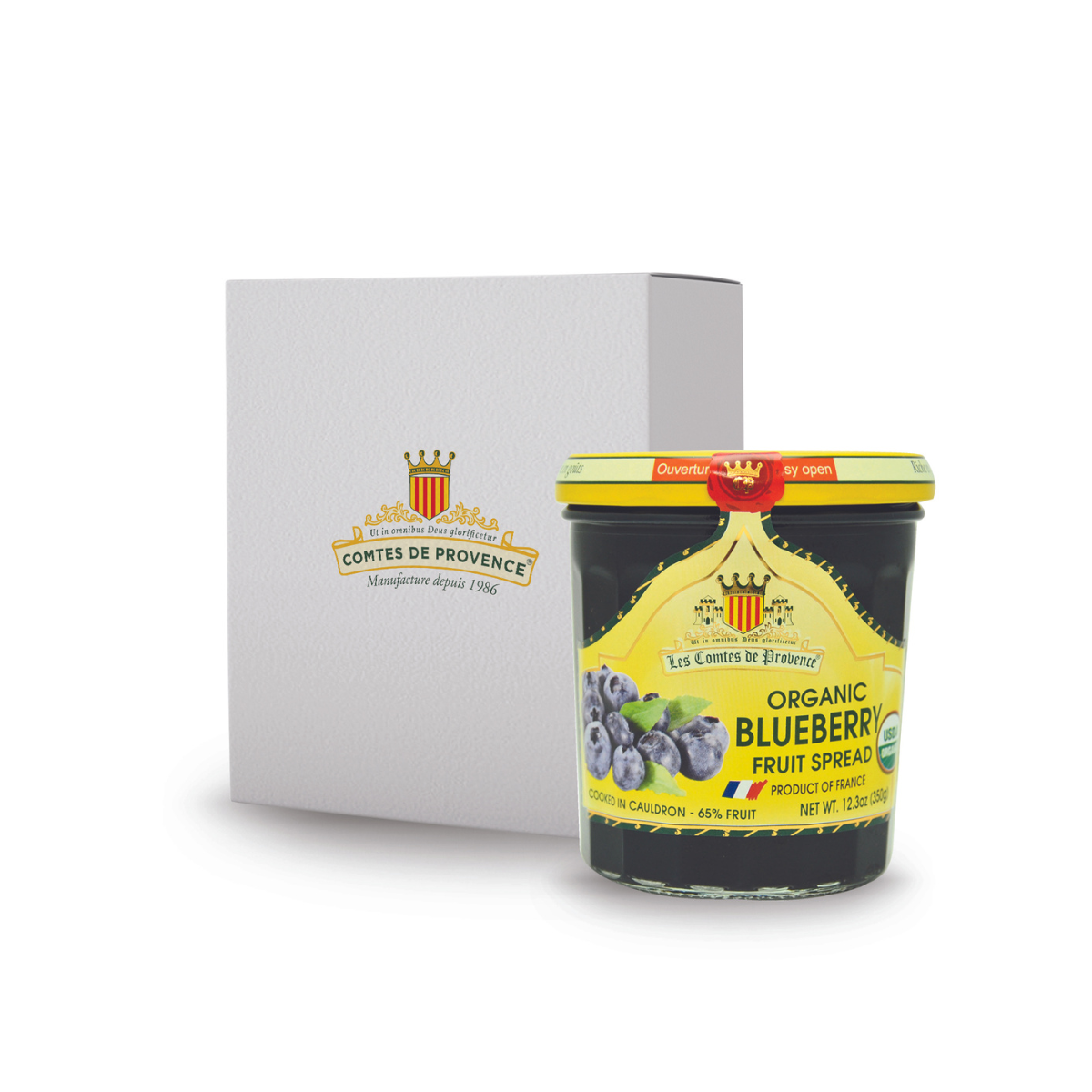 LES COMTES Organic Blueberry Fruit Spread